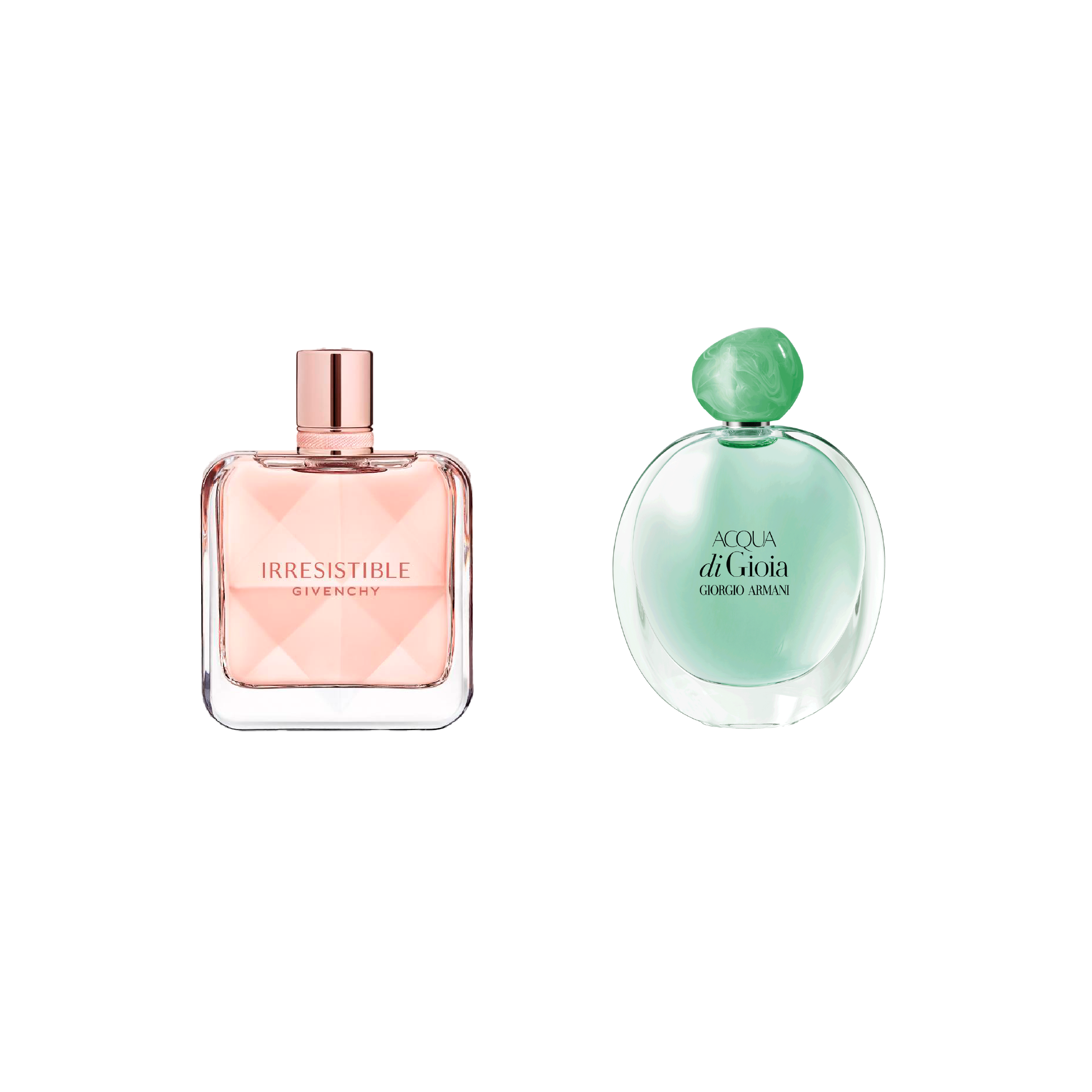 PACK 2 DECANTS 5ML: irresistible + acqua