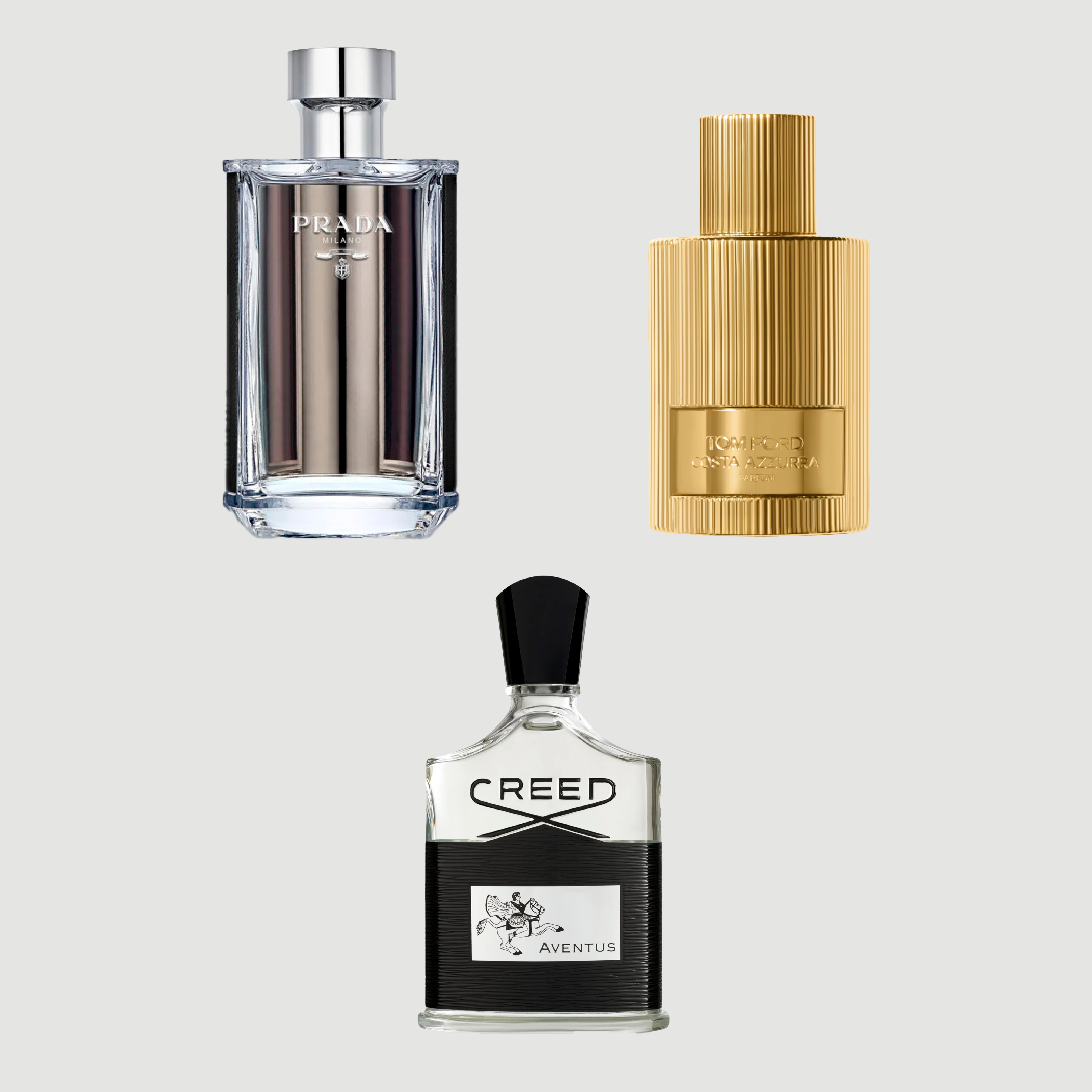 PACK 3 DECANTS 5ML: Prada + Costa + Aventus