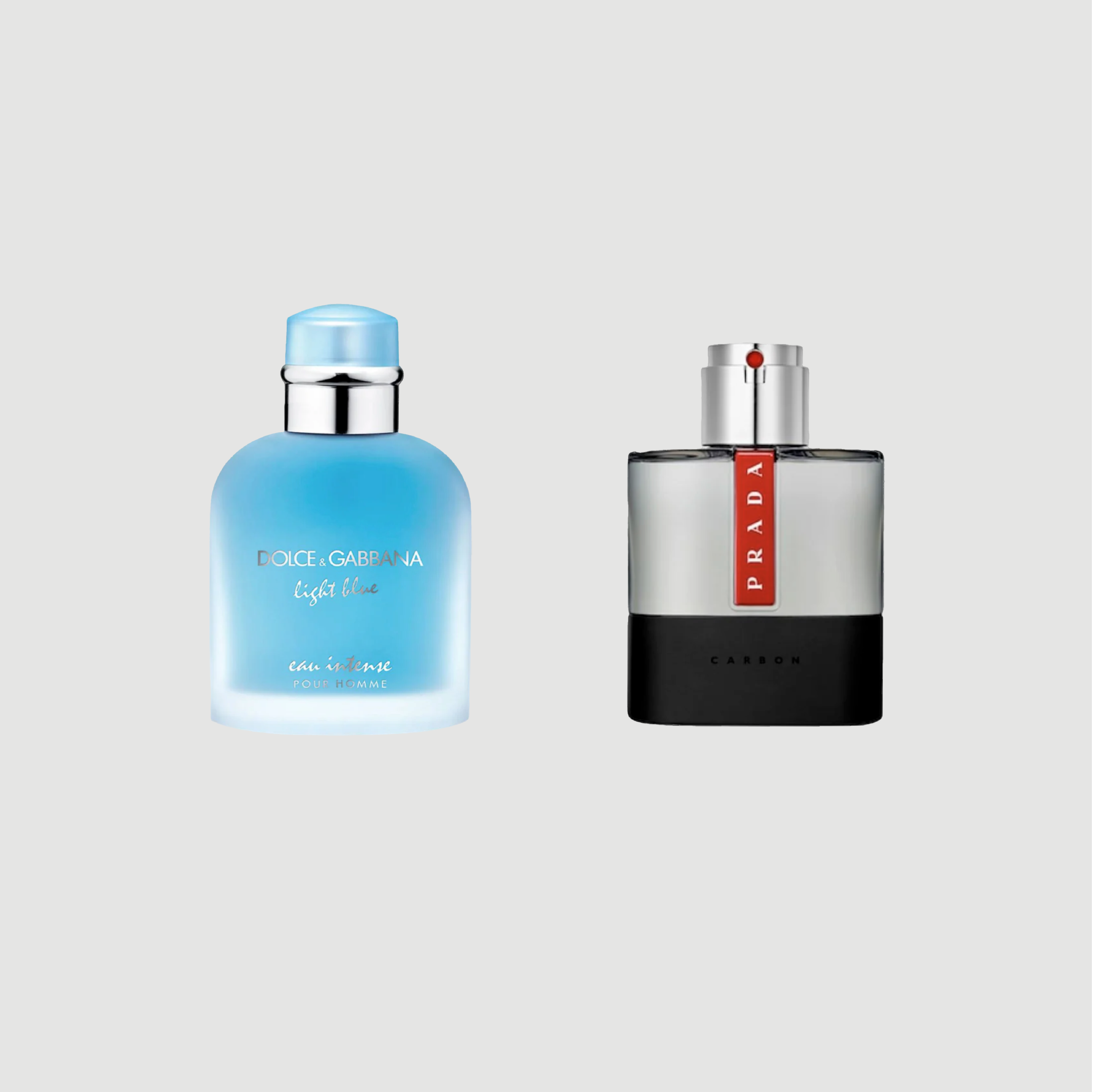 PACK 2 DECANTS 5ML: light blue intense + Prada