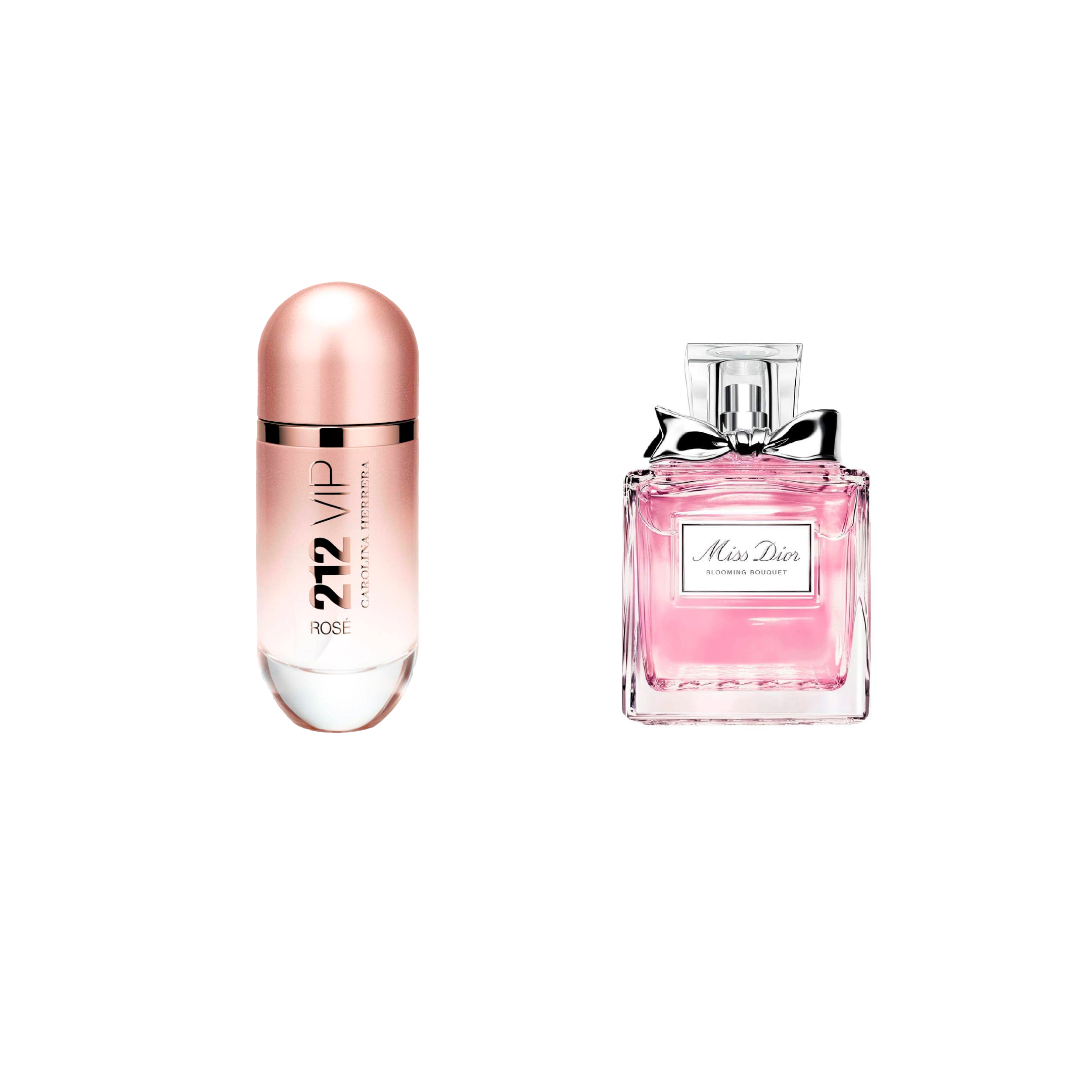 PACK 2 DECANTS 5ML: 212 + miss dior blooming