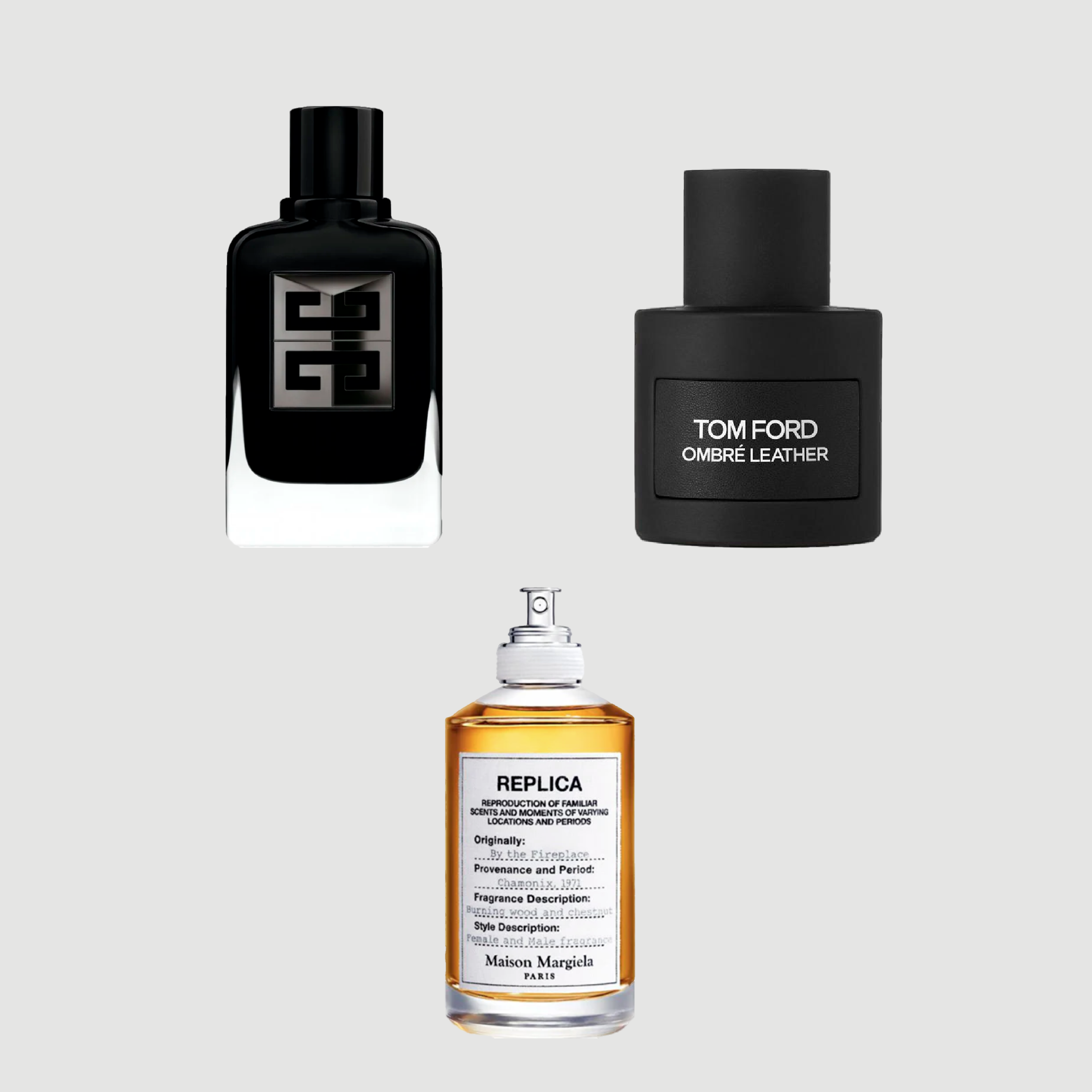 PACK 3 DECANTS 5ML: Society + Ombre + by the fireplacePACK 3 DECANTS 5ML: Society + Ombre + by the fireplace